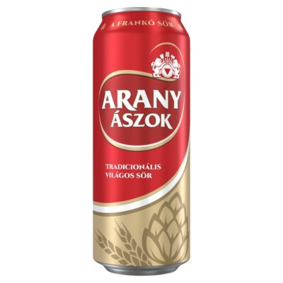 Arany Ászok tradicionális világos sör 4,3% 0,5 l