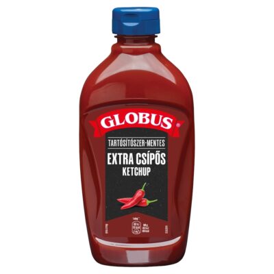 Globus extra csípős ketchup 485 g