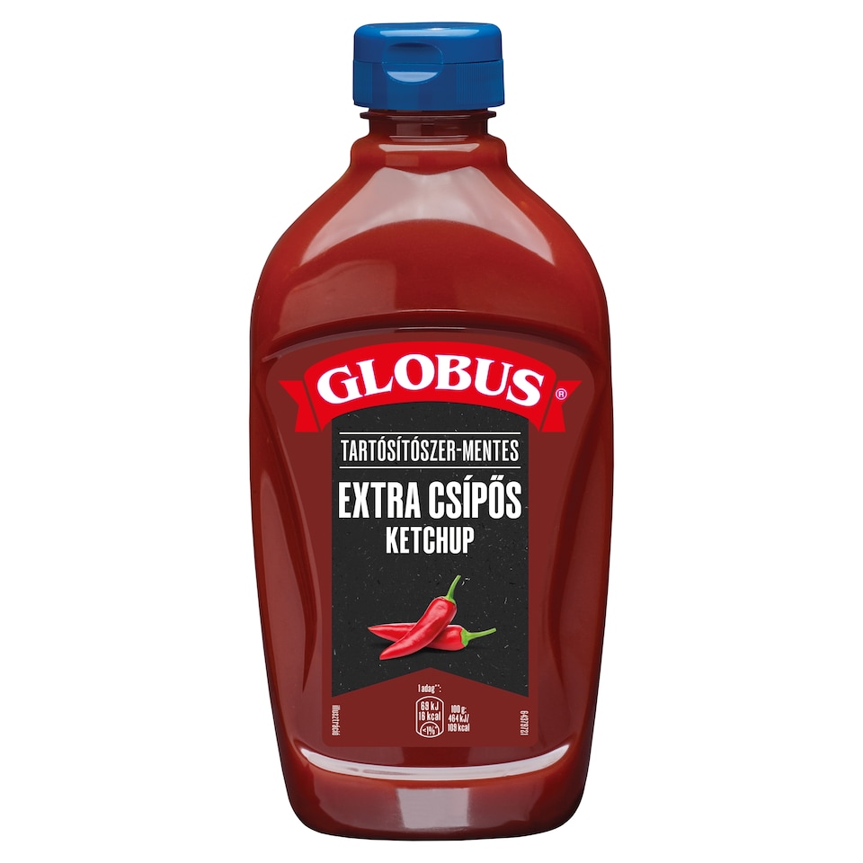 Globus extra csípős ketchup 485 g