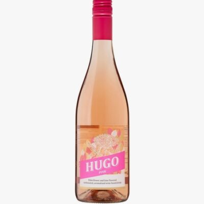 Hugo Pink bodzavirág- és lime ízű, szénsavas, ízesített boralapú ital 7,3% 750 ml