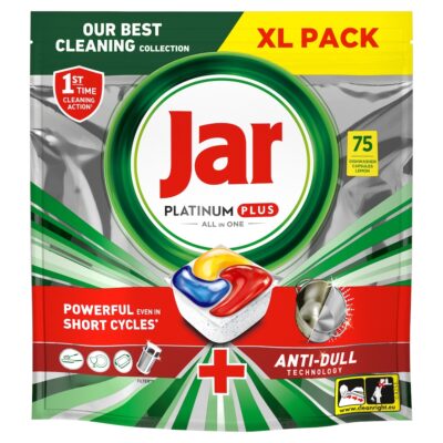 Jar Platinum Plus Lemon All In One Mosogatókapszula, 75 db