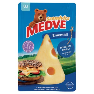 Medve Szendvics zsíros, félkemény, szeletelt gouda sajt 100 g