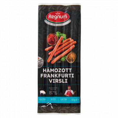 REGNUM hámozott frankfurti virsli 230 g