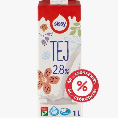 Sissy UHT tej 2,8% 1 l