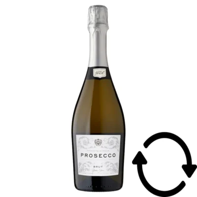 Tesco Finest Prosecco D.O.C. Brut fehér pezsgő 10,5% 750 ml