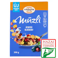 Cerbona áfonyás müzli 200 g
