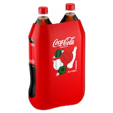 Coca-Cola colaízű szénsavas üdítőital 2 x 1,75 l