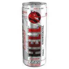 HELL ZERO tuttifrutti ízű energiaital 250 ml