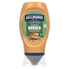 Hellmann's burger szósz csemegeuborka és vöröshagyma darabokkal 258 g