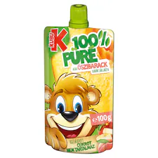 Kubu 100% alma-őszibarack-banán-sárgarépa püré C-vitaminnal 100 g