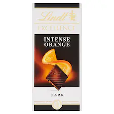 Lindt Excellence Intense Orange étcsokoládé narancslével és mandulával 100 g