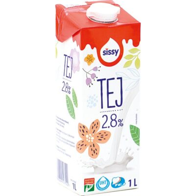 Sissy UHT tej 2,8% 1 l