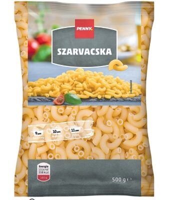 Penny szarvacska tojás nélküli száraztészta 500 g
