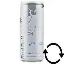 Red Bull The White Edition energiaital kókusz és áfonya ízesítéssel 250 ml