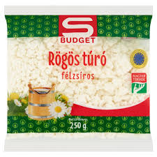 s-budget félzsiros túró 250g