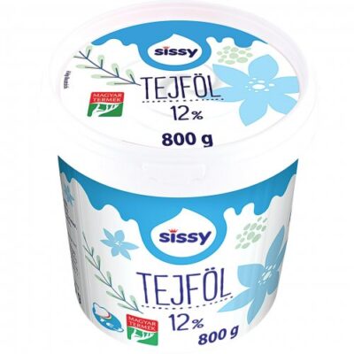 Sissy tejföl 12% 800 g