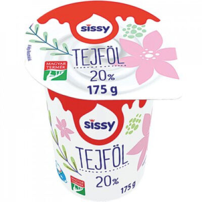 Sissy tejföl 20% 175 g