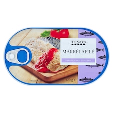 Tesco makrélafilé paradicsomos szószban 170 g