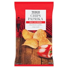 Tesco paprika ízű burgonyachips 150 g