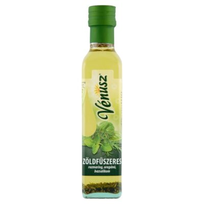 Vénusz Plusz Zöldfűszeres repceétolaj rozmaringos, oregánós és bazsalikomos fűszerezéssel 250 ml