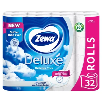 Zewa Deluxe Delicate Care toalettpapír 3 rétegű 32 tekercs
