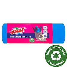 4MAX szemeteszsák 120 l 10 db