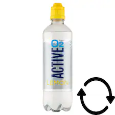 Active O2 citrom ízű oxigénnel dúsított szénsavmentes energiaszegény üdítőital 500 ml