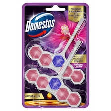 Domestos Aroma Lux Hibiscus Charm WC frissítő blokk 2 x 50 g