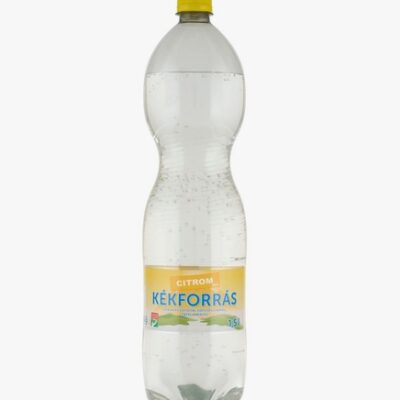 Kékforrás energiamentes citrom ízű szénsavas üdítőital édesítőszerekkel 1,5 l