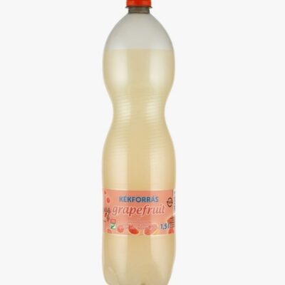 Kékforrás grapefruit ízű szénsavas üdítőital cukorral és édesítőszerekkel 1,5 l