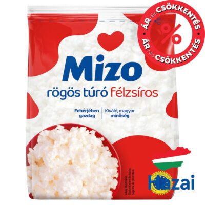 Mizo félzsíros rögös túró 450 g