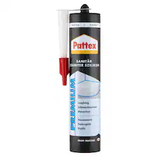 Pattex Premium fehér szaniter szilikon 280 ml