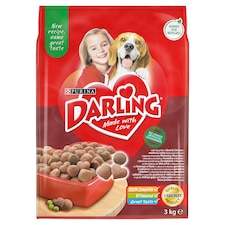 Purina Darling marha és csirke ízletes keverékével száraz kutyaeledel 3 kg