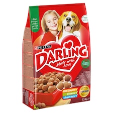 Purina Darling teljes értékű állateledel felnőtt kutyák számára marha és csirke ízletes 7,5 kg
