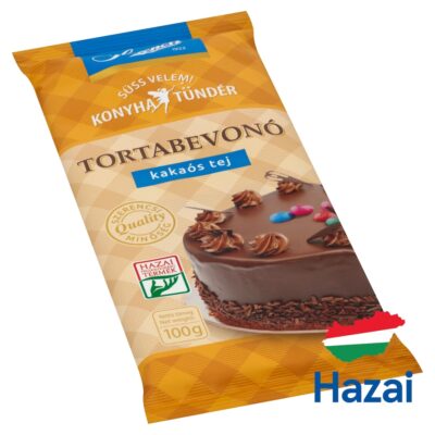 Szerencsi Konyhatündér kakaós tej tortabevonó 100 g