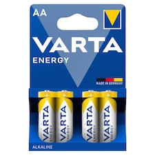 Varta Energy AA LR6 1,5 V nagy teljesítményű alkáli elem 4 db