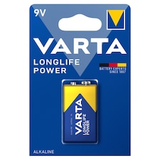 Varta Longlife Power 6LP3146 9 V nagy teljesítményű alkáli elem