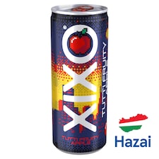 XIXO alma-tuttifruttiízű koffeinmentes szénsavas üdítőital hozzáadott vitaminokkal 250 ml