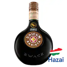 Zwack Unicum Barista gyógynövénylikőr arabica kávéval 34,5% 0,2 l